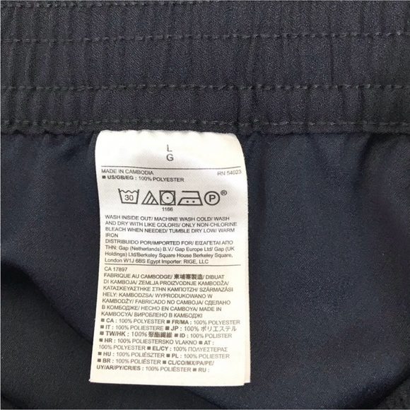 Banana Republic L Navy blue tuxedo jogger pant - Picture 9 of 12